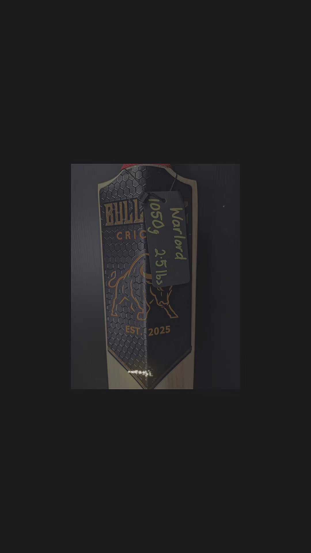 Bullistic Warlord 
Grade 3 English Willow SH
1050g 2.5lbs
