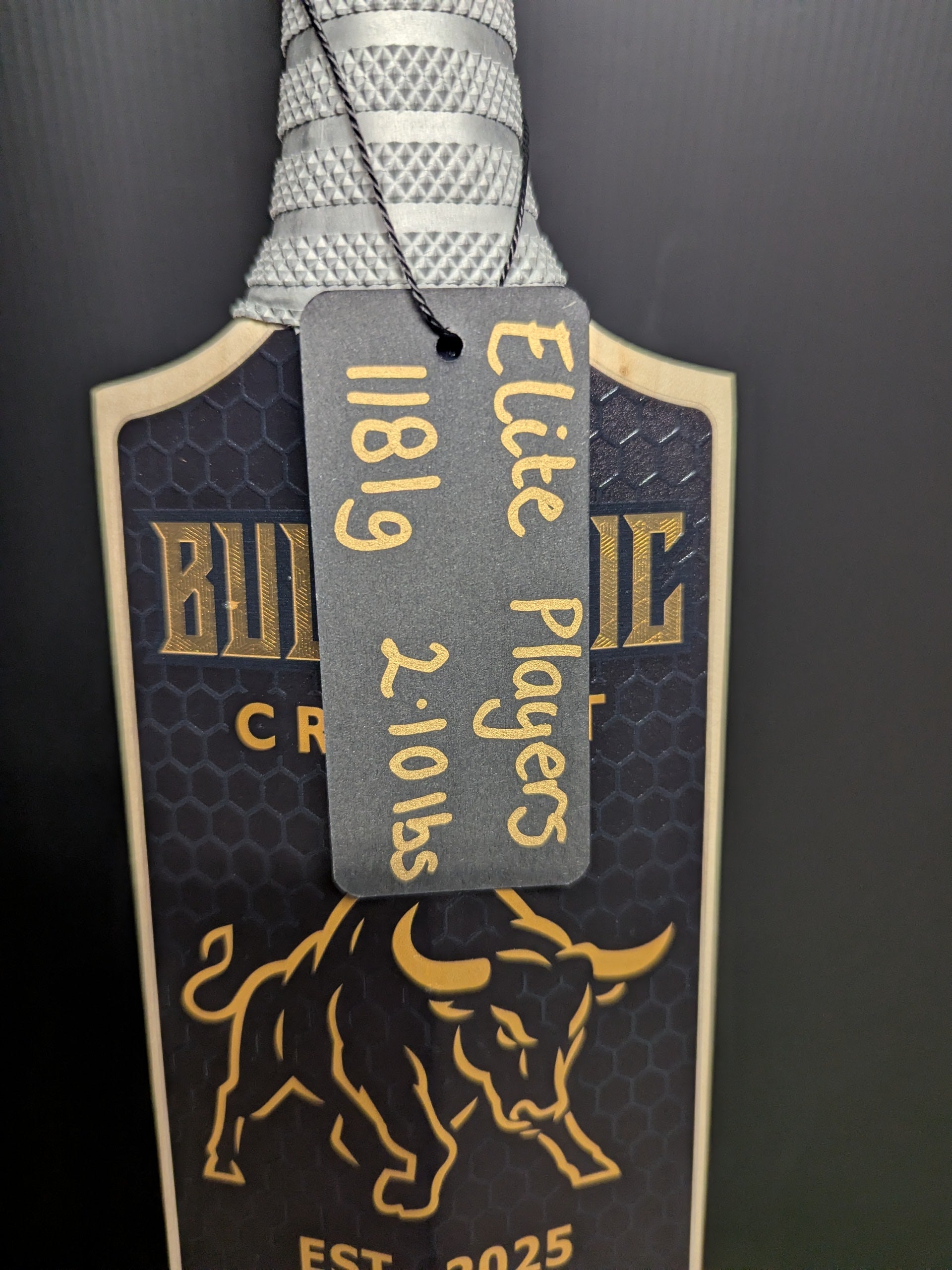 Bullistic Elite Player Grade English Willow | Short Handle | 1181g (2lb 10oz)