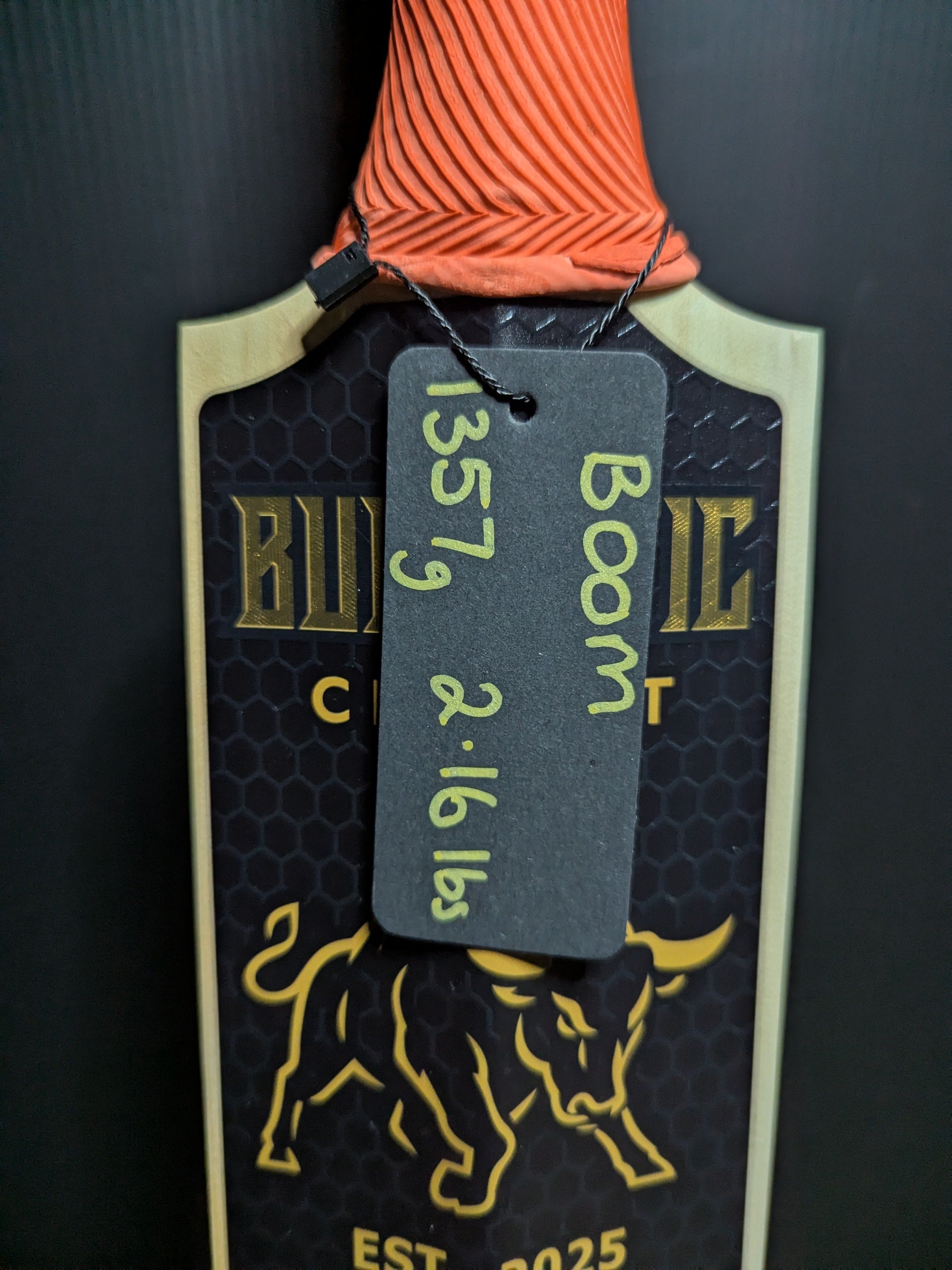 🏏 Bullistic BOOM Retro Grade 2 English Willow Cricket Bat 3lb 0oz 👀 1357g