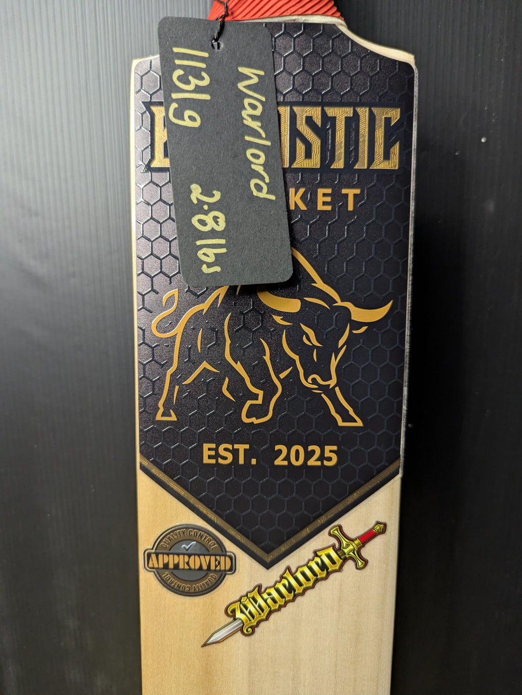Bullistic Warlord 
Grade 3 English Willow SH 1131g 2.8lbs
